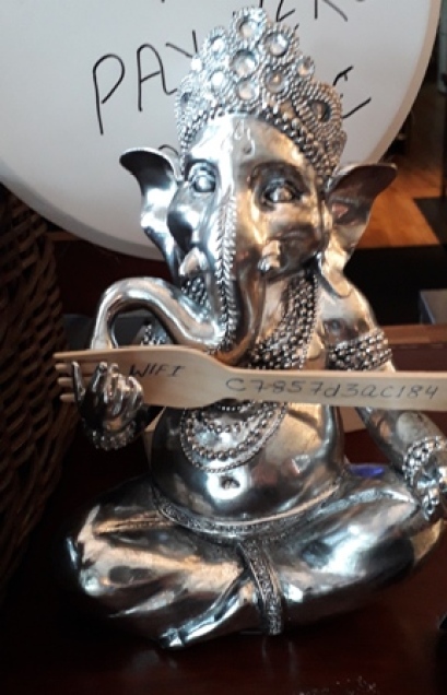 Caife Ganesh Metal Ganesh statue Donegal