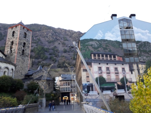Unusual building Andorra
